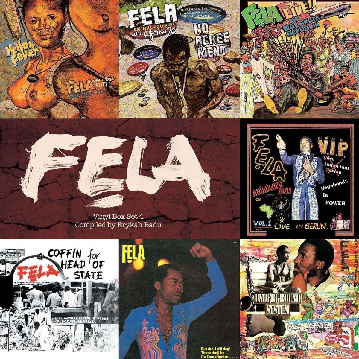 FELA KUTI Box Set #4 7Vinyl LP Box-Set NEW 2017 - VINYL BOX SETS
