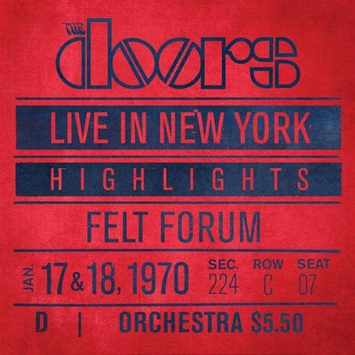 The Doors: Live in New York - VINYL LP