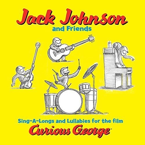 Jack Johnson & Friends: Curious George (Sing-a-Long Songs and Lullabies for the Film) - VINYL LP