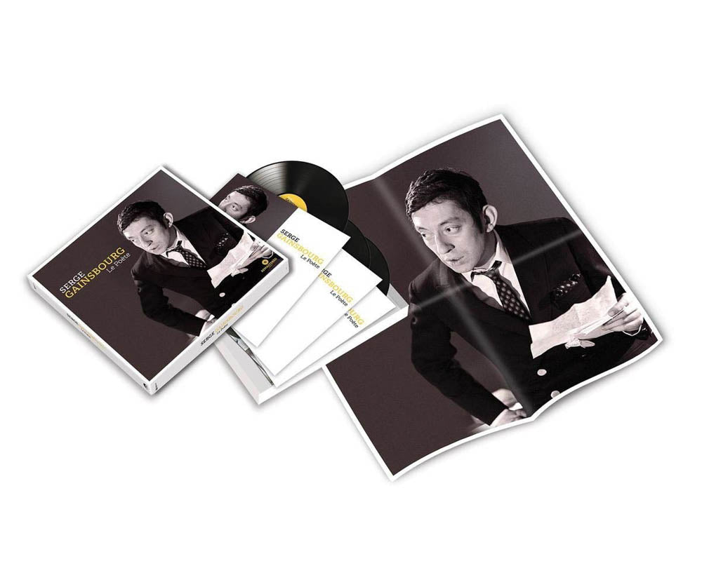 Serge Gainsbourg Le Poete Triple Vinyl LP Box Set New 2019 - VINYL BOX SETS