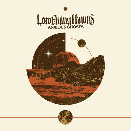 Lowflyinghawks: Anxious Ghosts (Oxblood & Gold Tri-Color) - VINYL LP
