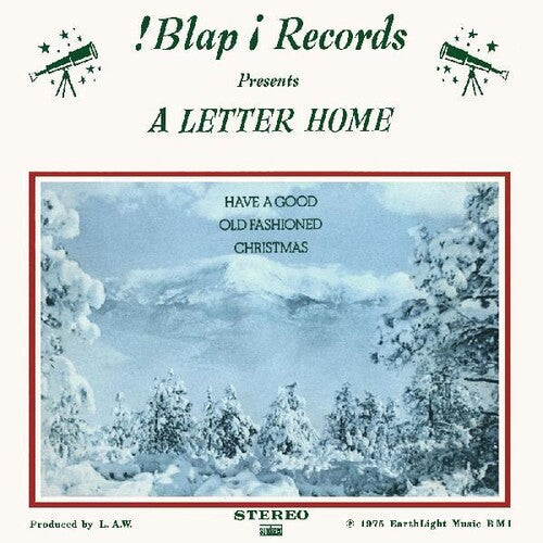 Letter Home: Have A Good Old Fashioned Christmas - VINYL LP