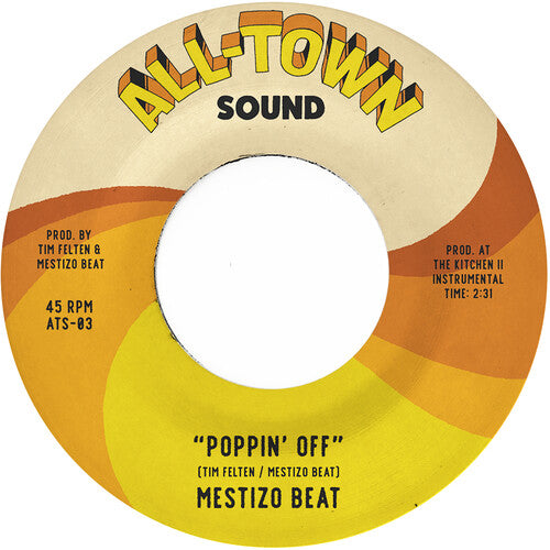 Mestizo Beat: Poppin' Off - VINYL LP