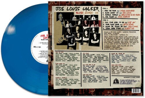 Joe Louis Walker: Blues Comin' On (blue) - VINYL LP