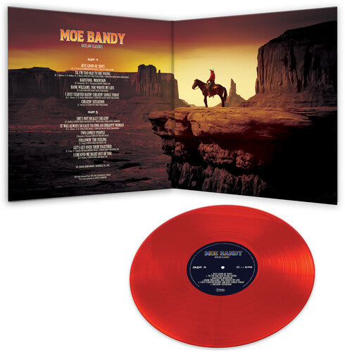 Moe Bandy: Outlaw Classics (RED) - VINYL LP