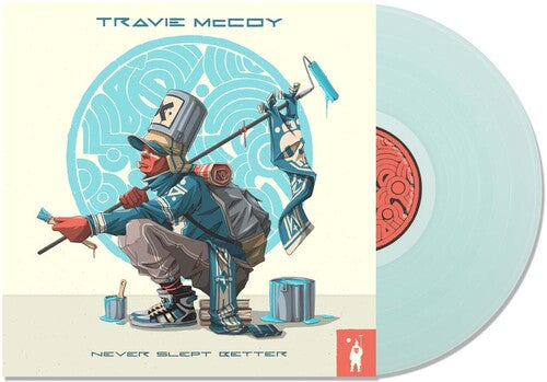 Travie McCoy: Never Slept Better - ELECTRIC BLUE - VINYL LP