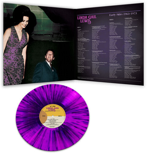Linda Gail Lewis: Early Sides 1963-1973 - Purple Splatter - VINYL LP
