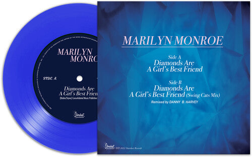 Mayilyn Monroe: Diamonds Are A Girl's Best Friend - Blue - VINYL LP