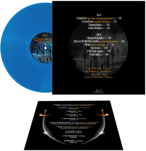 Glen Dover: Metalusion - Blue - VINYL LP