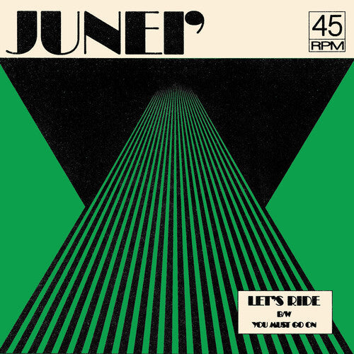 JUNEI': Let's Ride B/w You Must Go On - Clear Green - VINYL LP