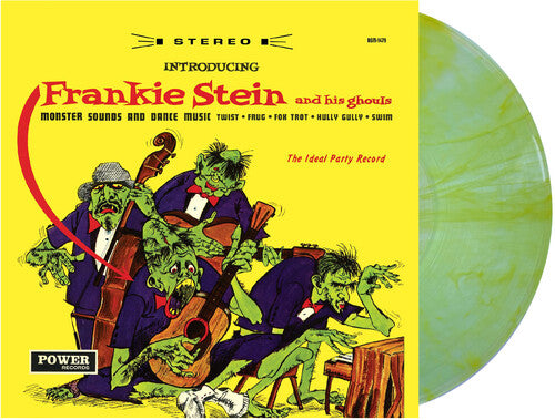 Frankie Stein: Introducing Frankie Stein and His Ghouls (Coke Clear w/ Yellow Streaks Viny) - VINYL LP
