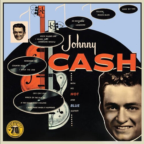 Johnny Cash: With His Hot And Blue Guitar (Sun Records 70th Anniversary) - VINYL LP