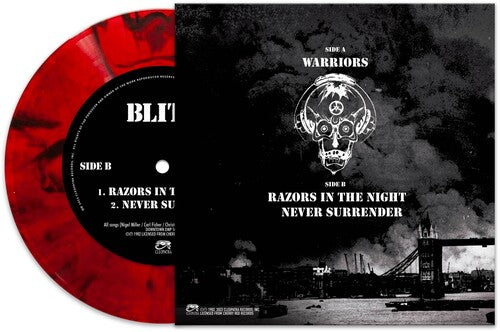 Blitz: Warriors - Red Marble - VINYL LP