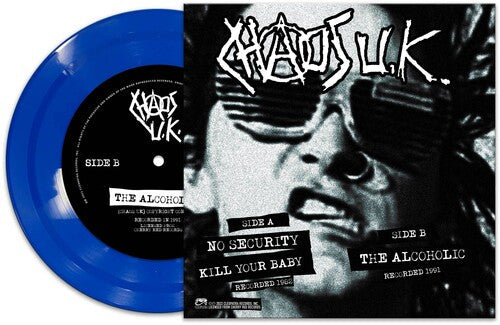 Chaos UK: No Security - Blue - VINYL LP