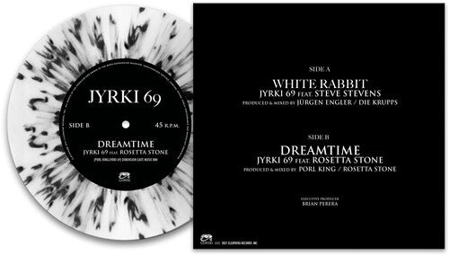 Steve Stevens: White Rabbit - Black/white Splatter - VINYL LP