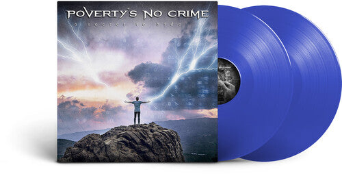 Poverty's No Crime: A Secret To Hide - Blue - VINYL LP