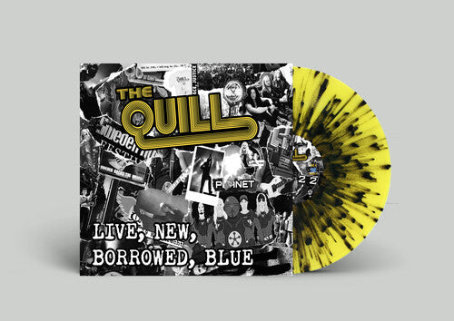 The Quill: Live, New, Borrowed, Blue - Black Yellow Splatter - VINYL LP