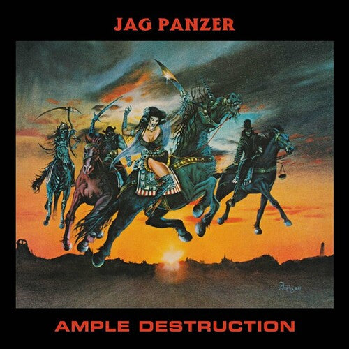 Jag Panzer: Ample Destruction - Splatter - VINYL LP
