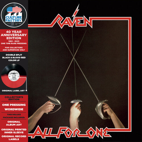Raven: All For One - 40 Year Anniversary - VINYL LP