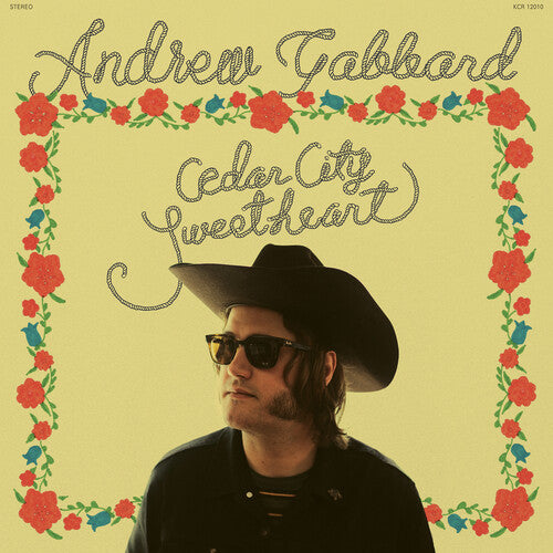 Andrew Gabbard: Cedar City Sweetheart - Clear W/ Yellow & Red Swirl - VINYL LP