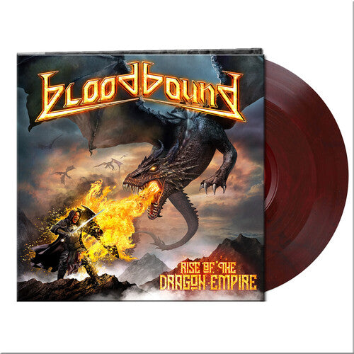 Bloodbound: Rise Of The Dragon Empire - Red/black Marbled - VINYL LP