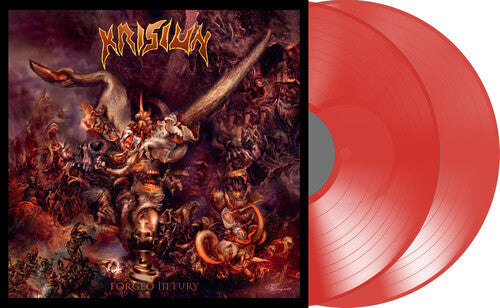 Krisiun: Forged In Fury - Red - VINYL LP