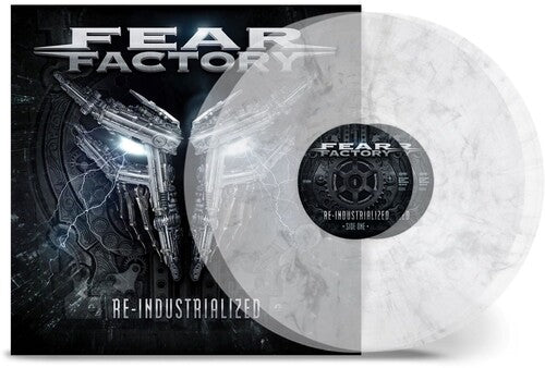 Fear Factory: Re-Industrialized - Clear & Silver Marble - VINYL LP