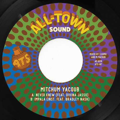 Mitchum Yacoub: Never Knew - White - VINYL LP