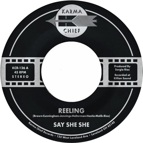 Say She She: Reeling / Don't You Dare Stop - VINYL LP