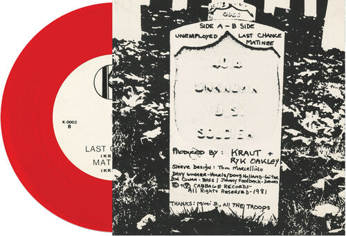 Kraut: Unemployed - Red - VINYL LP