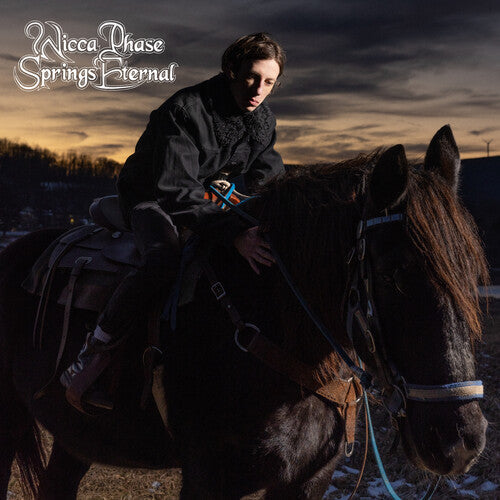 Wicca Phase Springs Eternal: Wicca Phase Springs Eternal - Cloudy Clear w/Black Splatter - VINYL LP