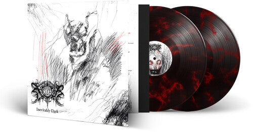 Xasthur: Inevitably Dark - Red/Black Marble - VINYL LP