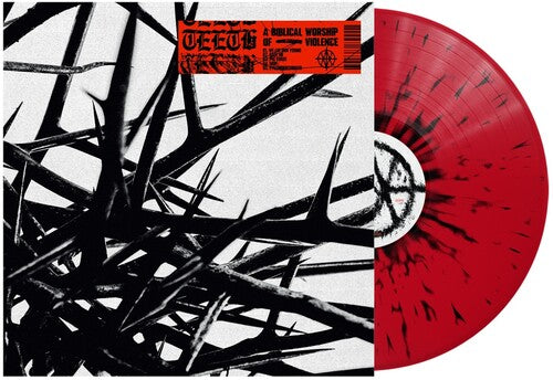 Teeth: A Biblical Worship of Violence - Red & Black Splatter - VINYL LP