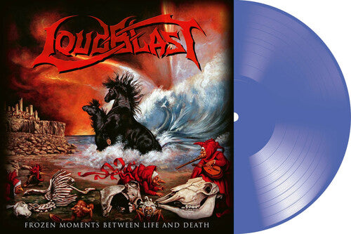 Loudblast: Frozen Moments Between Life & Death - Blue - VINYL LP