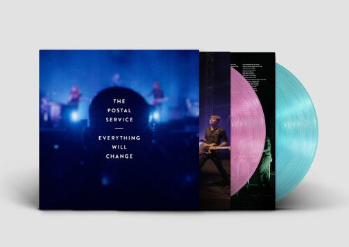 The Postal Service: Everything Will Change - Llavender/Blue - VINYL LP