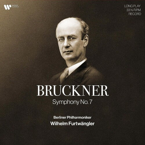 Wilhelm Furtwangler: Bruckner: Symphony No. 7 / Live at Gemeindehaus, Berlin, 18 oct. 1949 - VINYL LP