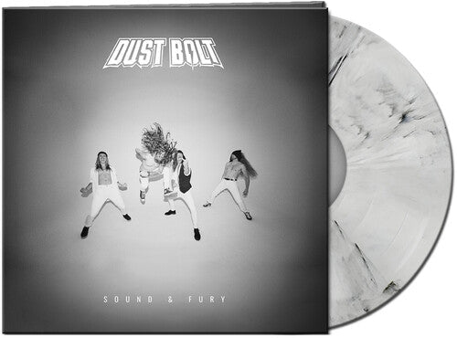 Dust Bolt: Sound & Fury - White/black Marbled - VINYL LP