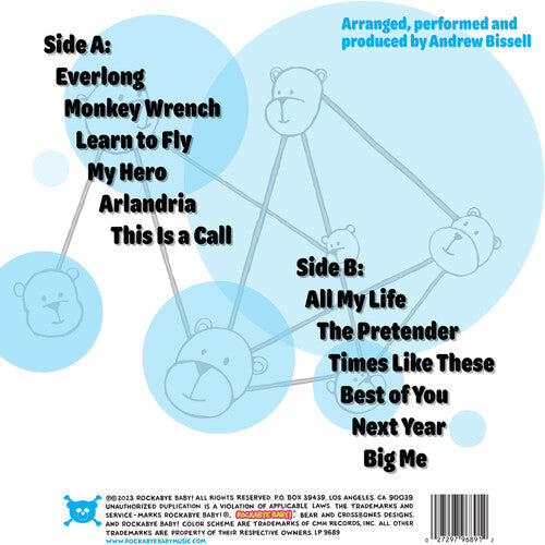 Rockabye Baby!: Lullaby Renditions Of Foo Fighters - Yellow - VINYL LP