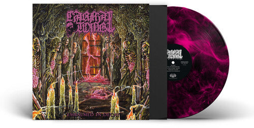 Carnal Tomb: Embalmed In Decay - Magenta/Black Marble - VINYL LP