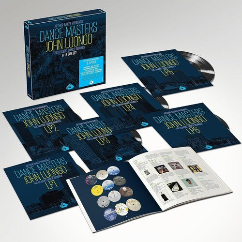 Arthur Baker: Arthur Baker Presents Dance Masters: John Luongo - 140gm 6LP Black Vinyl Boxset Signed Edition - VINYL LP