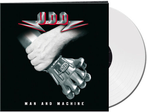 U.D.O.: Man & Machine - White - VINYL LP