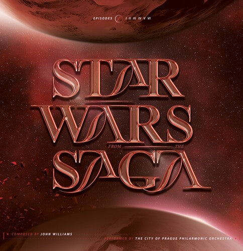 City of Prague Philharmonic Orchestra: Star Wars Saga (Original Soundtrack) - VINYL LP