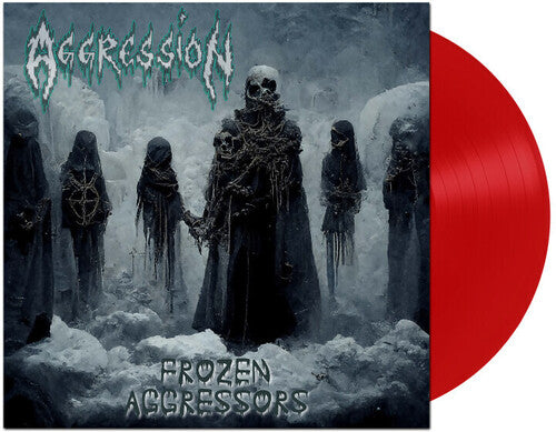The Aggression: Frozen Aggressors - Red - VINYL LP