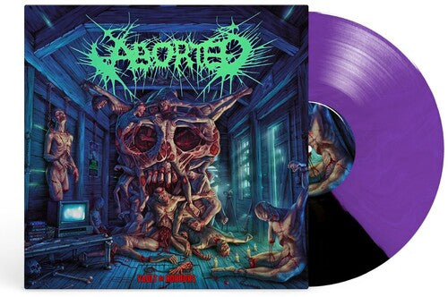 Abort: Vault of Horrors - Purple Black Split - VINYL LP