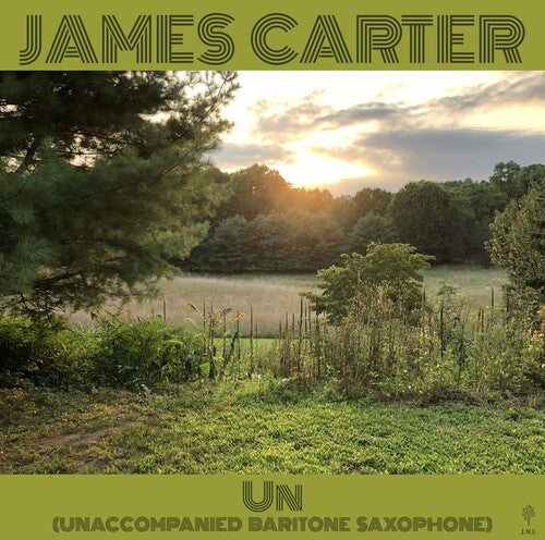 James Carter: Un (Unaccompanied Baritone Saxophone) - VINYL LP