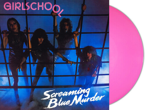 Girlschool: Screaming Blue Murder - Hot Pink - VINYL LP