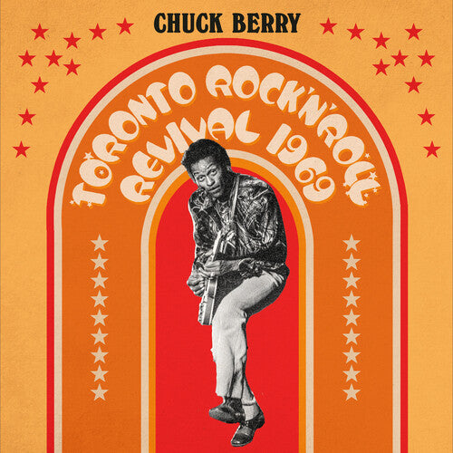 Chuck Berry: Toronto Rock N Roll Revival 1969 - Yellow, Orange & Red Sunburst Colored Vinyl - VINYL LP