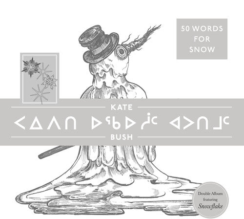 Kate Bush: 50 Words For Snow - Polar Edition 180gm 2LP Gatefold Sleeve, Metallic Belly Band & Christmas Card - VINYL LP