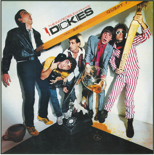 The Dickies: Incredible Shrinking Dickies - Red Vinyl - VINYL LP