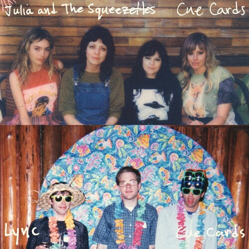 Julia & the Squeezettes & Lync: Cue Cards - Blue - VINYL LP